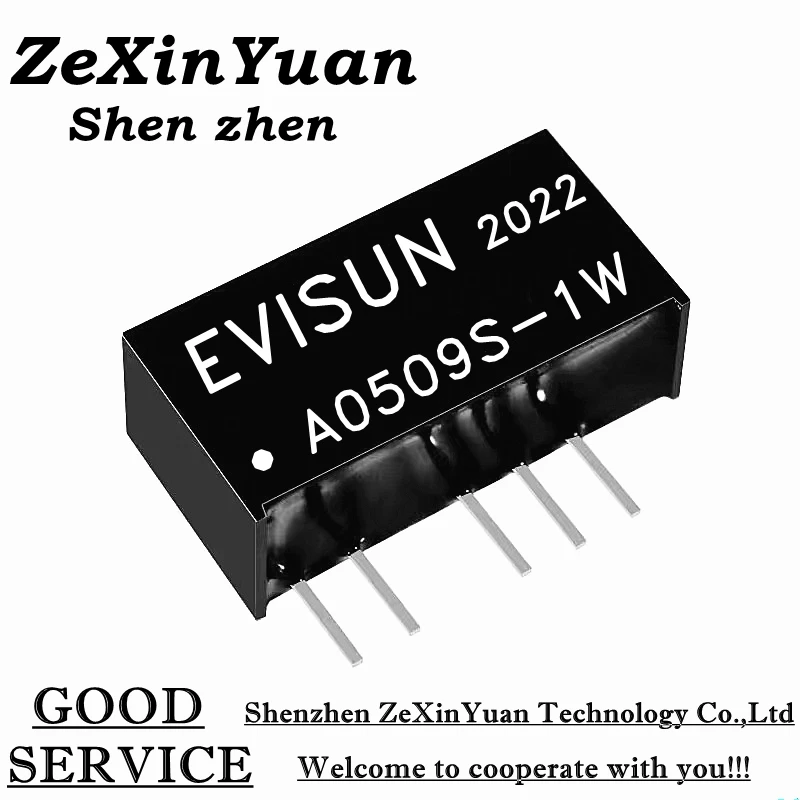 

5PCS/10PCS/20PCS A0509S-1WR3 A0509S-1WR2 A0509S-1W A0509S SIP-5 5V TO 9V 1W DC-DC isolapted power module