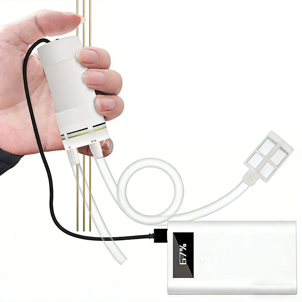 Automatic Transfer Pump For Homebrewing Pump Accessory Self-priming Pump Electric Transfer Pump USB Powered Plastic Construction