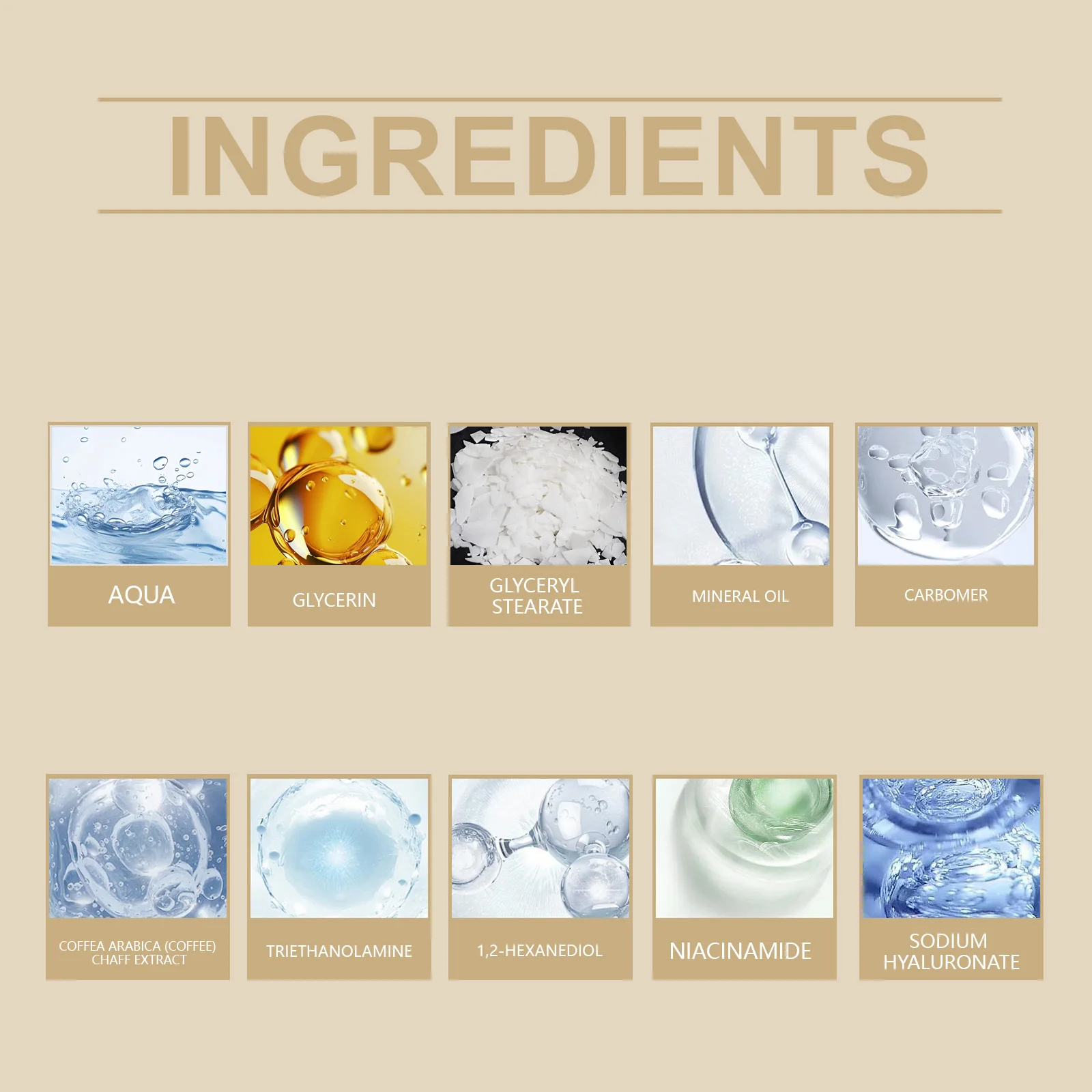 Caffeine Eye Cream Eye Roller Ball Niacinamide Serum Winter Skincare Holiday Moisturizer Dark Circles Relief Eye Cream 20g