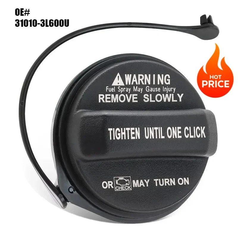 

For Hyundai& Kia Compatible Fuel Tank Cap 31010-3L600U 310103L600 Black Replacement Part