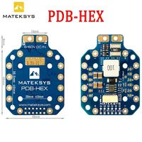 MATEK PDB-HEX 2-12S 5A 5V/9V/12V BEC Power Distribution Board PDB Outputs High Precision Current Sense for FPV Racing Drone