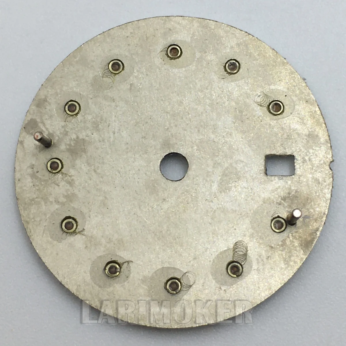 قرص 20.5 ملم بصدفة لؤلؤية قرص متعدد الألوان ذهبي وفضي وذهبي وردي وماس مؤشر مناسب لساعات المعصم النسائية لحركة NH05