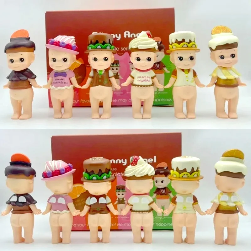 

Sonny Angel Chocolate Series Mini Figure Blind Box Cartoon Figurine Model Cute Doll Decor Collection Toys Ornament Birthday Gift