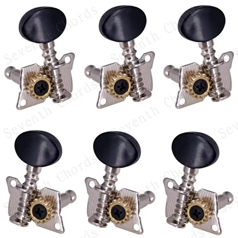 Holz Folk Akustische Gitarre Tuning Pegs Knopf Twist Upwinding Akkord Ausrichtung Achse Öffnen Einzigen Loch Für Gitarre Teile – Detail 10