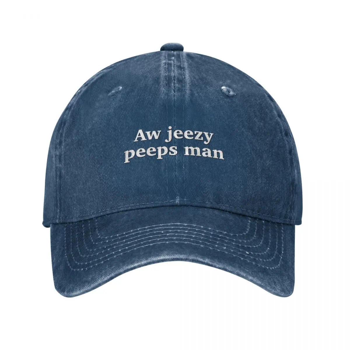 Aw Jeezy Peeps Man Baseball Cap birthday New Hat Golf Mens Tennis Women's