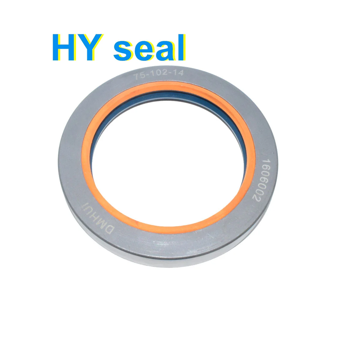 NBR+AU COMBI  75*102*14mm/75*102*14mm composite shaft oil seal skeleton oil seal high pressure machine seal
