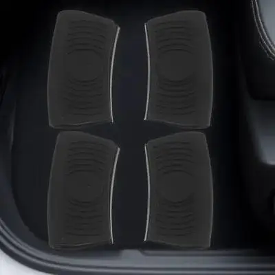 

4pcs Silicone Pot Handle Covers Heat Resistant Non-Slip Grip Sleeve For Cast Iron Skillet Frying Pan Griddle Cookware