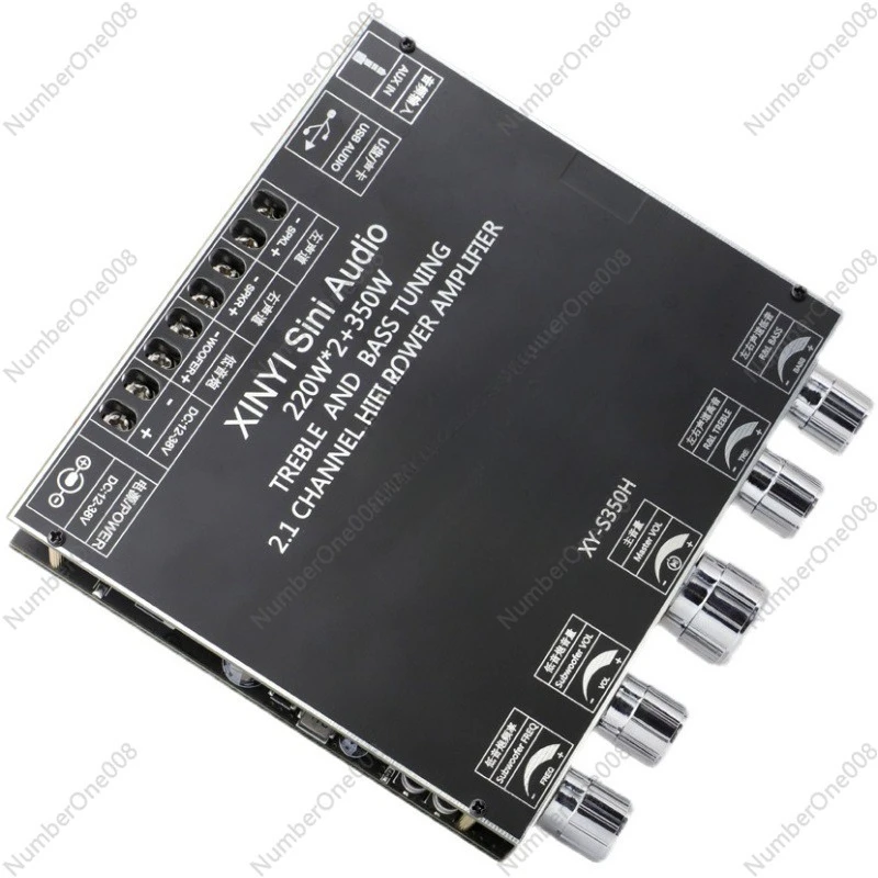 

2.1 channel TPA3251 Bluetooth power amplifier board module subwoofer 220W * 2 + 350W ultra 7498E Bluetooth connection