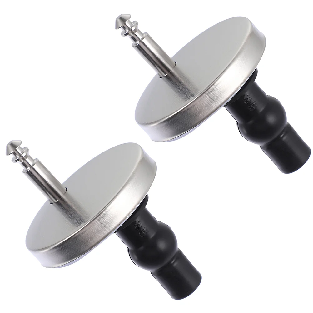 

2pcs Toilet Seat Screws Toilet Seat Replacement Stainless Steel Fixings Screw Toilet Seat Screws Set Tops Toilet Seat Screws
