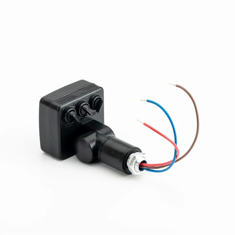 

AB41-4X AC85-265V IP65 Датчик движения Регулируемый PIR-переключатель Ультратонкий светодиодный светильник PIR Открытый датчик движения Детектор, 10 мм Черный