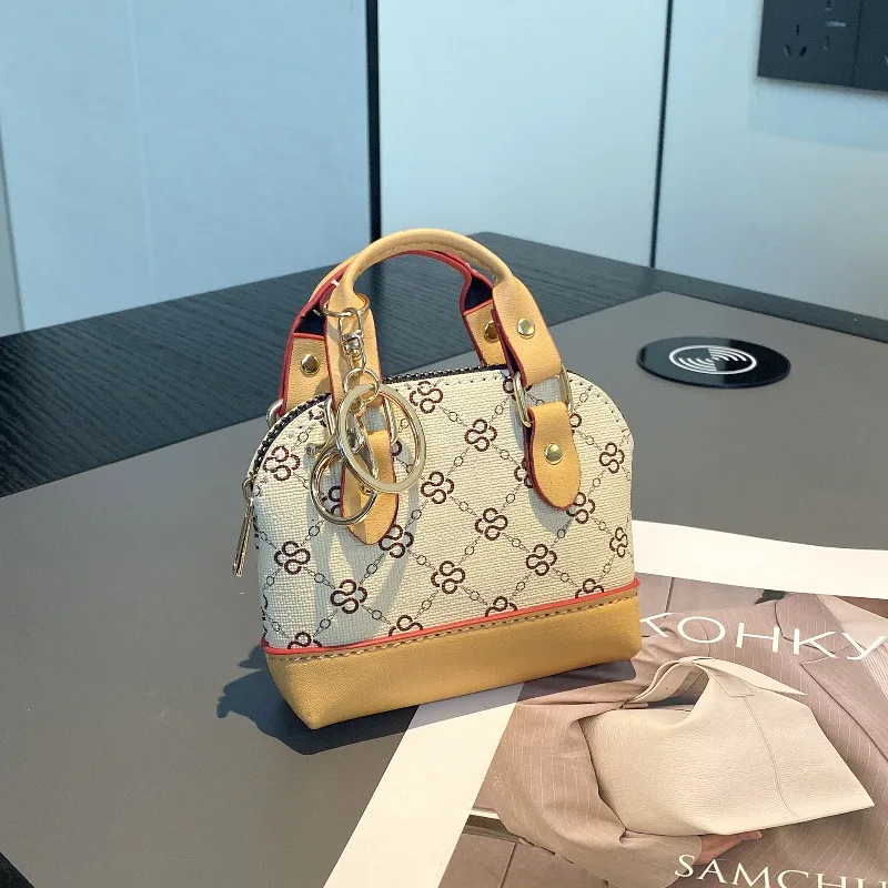 1PCS Printed ins portable diagonal mini chain bag with high sense Louis Le fashion reading children coin purse