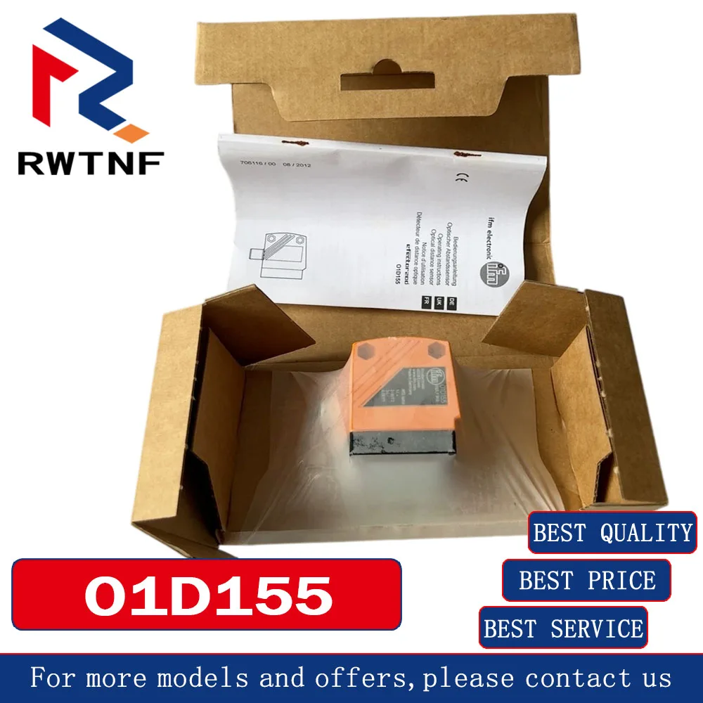 Brand New Genuine O1D155 IFM laser distance sensor,100% original warehouse stock