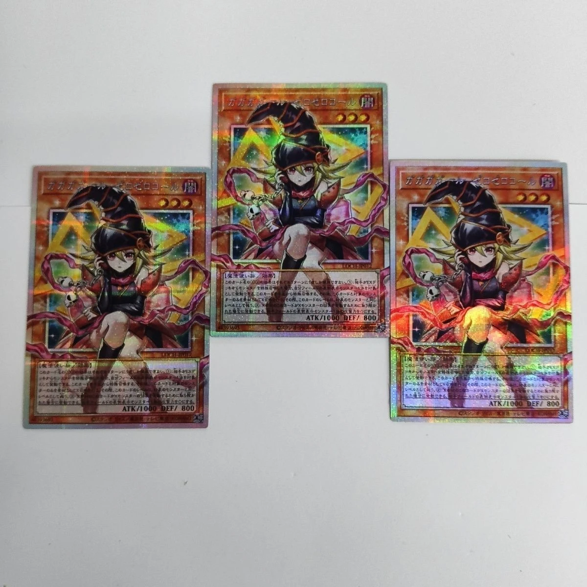 

Набор из 3 шт. для самостоятельного изготовления Yu-Gi-Oh! Коллекционные карточки Gagaga Girl: Аниме-карточки Gagaga Girl из серии YGO, подарочные игрушки