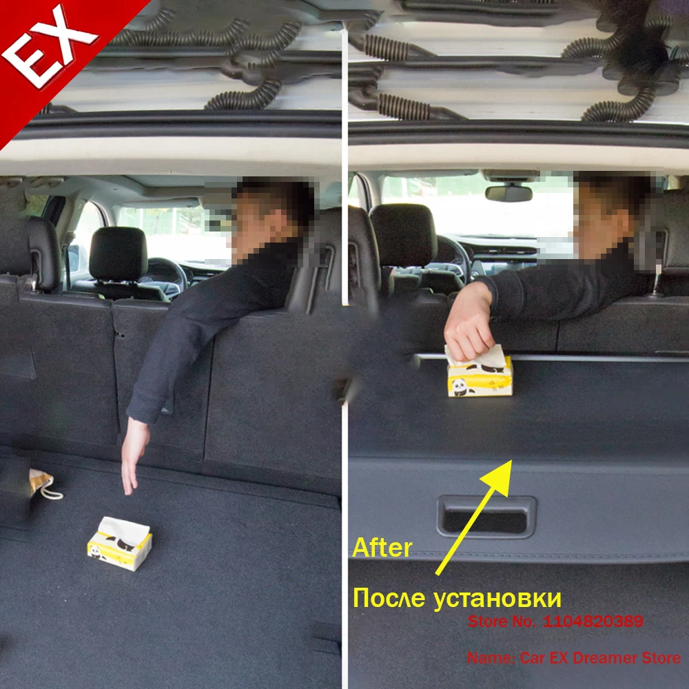 لهوندا P7 2025 قابل للسحب الجذع التقسيم يربك: غطاء البضائع للأمتعة الخلفية سهلة التخزين اكسسوارات السيارات