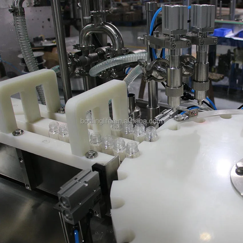 Automatico Chubby Gorilla 10ml Macchina per sigillare il tappo dello smalto Durevole Marmellata di olio Durevole Bottiglie contagocce Capping Bevande Polveri