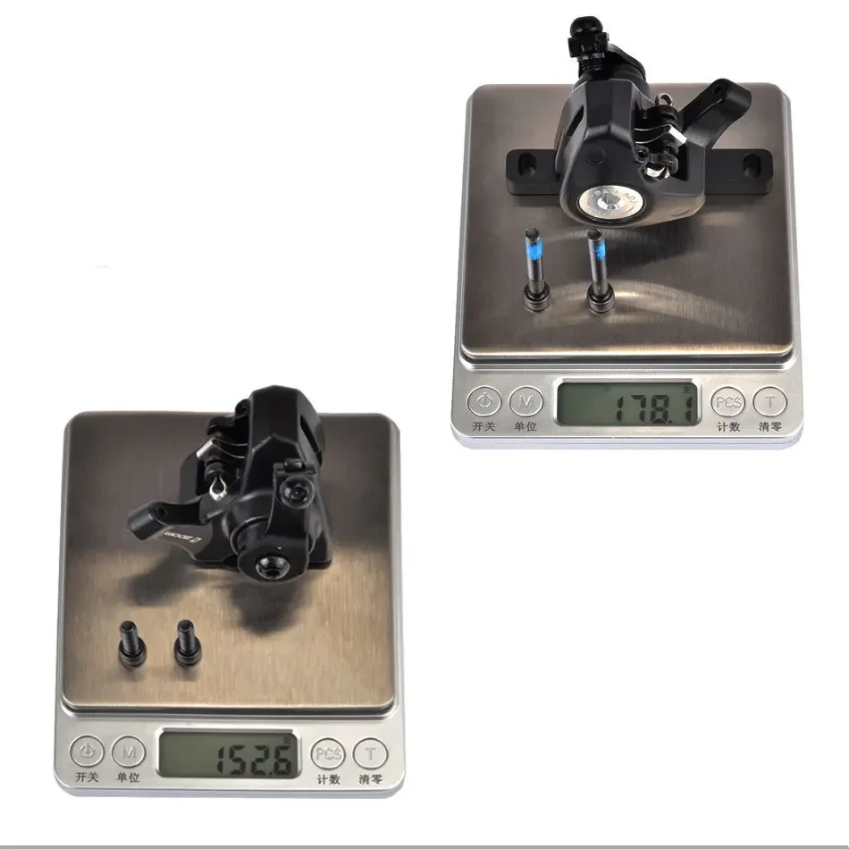 ZOOM DB580 160 Road Bike Disc Brake Cooling Pads Caliper Line Pulling Flat Bracket Dual Piston Mechanical 140 Bycicle Accesories
