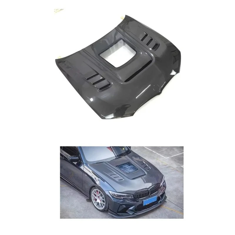 

For Car Engine Hood With Glass for BMW 5 Series G30 F90 M5 IM Style
