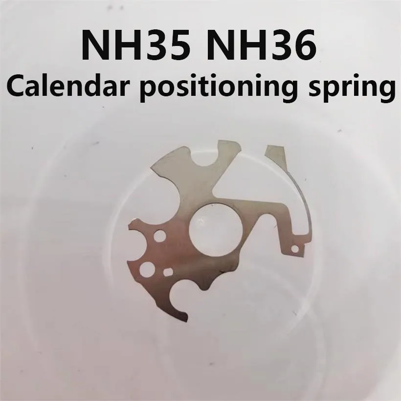 시계 액세서리, NH35 NH36 기계식 무브먼트 캘린더 포지셔닝 용수철 캘린더 포지셔닝 플레이트 수리 부품에 적합
