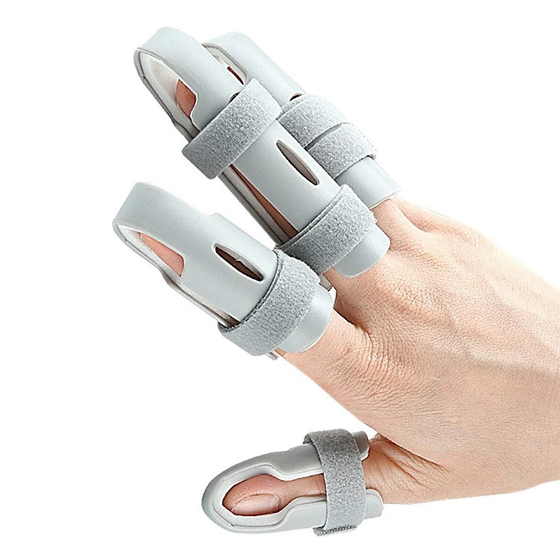 1 Piece Finger Fixed Splint Fixed Support Device,Five Finger Fixed Splint Trainer,Finger Sleeve