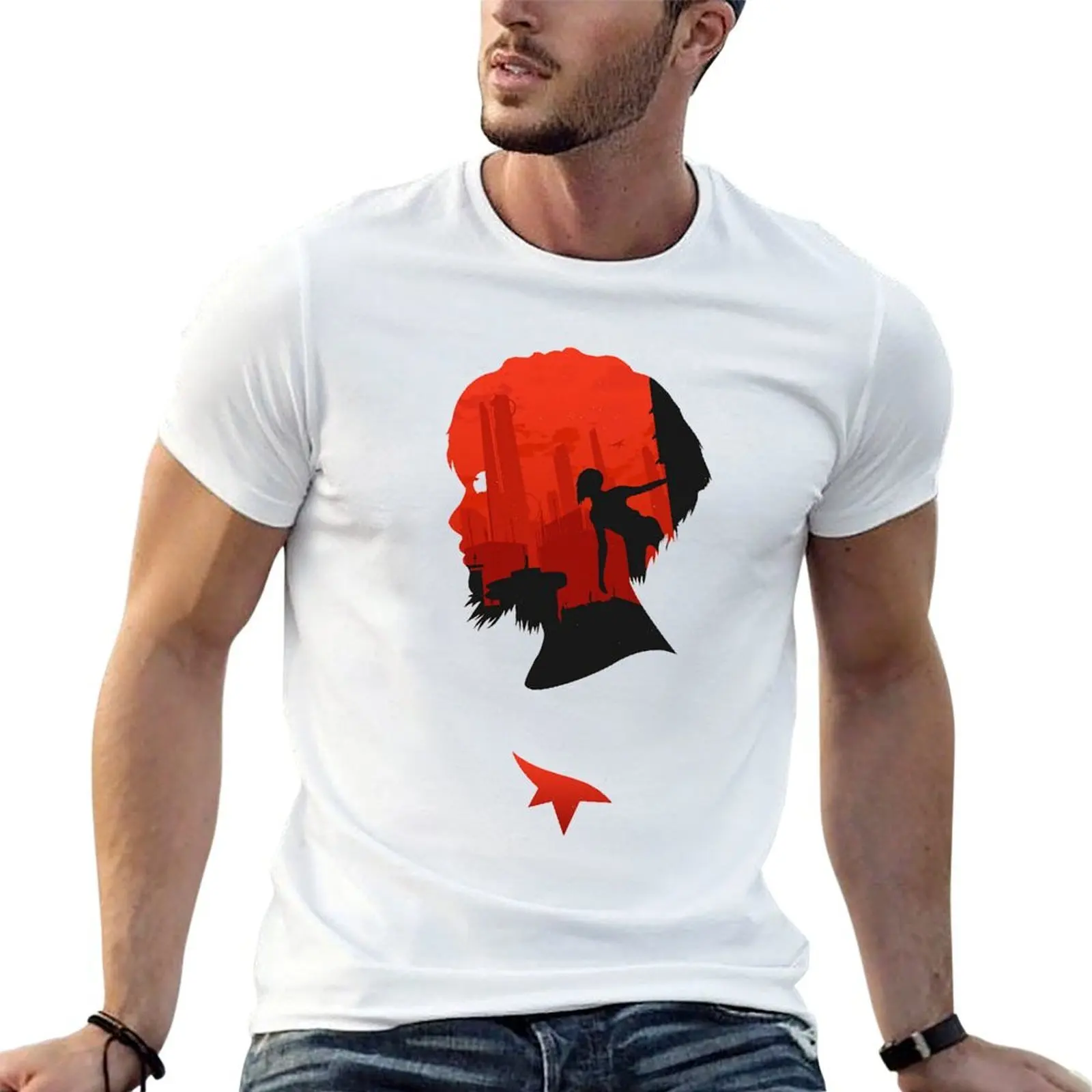 

mirror T-Shirt man t shirts cotton man t shirt graphic T-Shirt