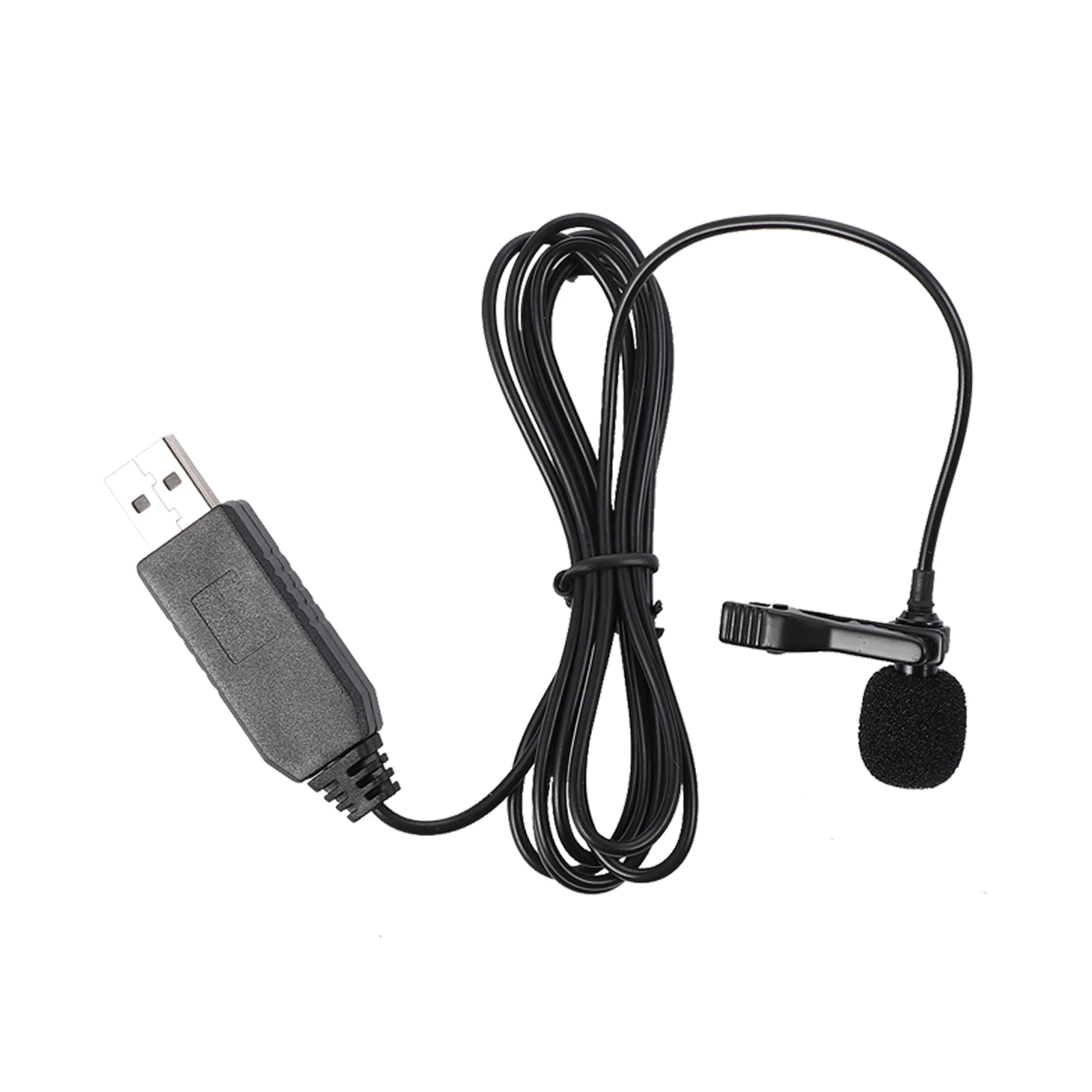 

Lavalier Microphone Lapel Clip USB Computer Professional Mic Condenser Noise Reduction Sound Quality Plastic Metal Gaming Vlog