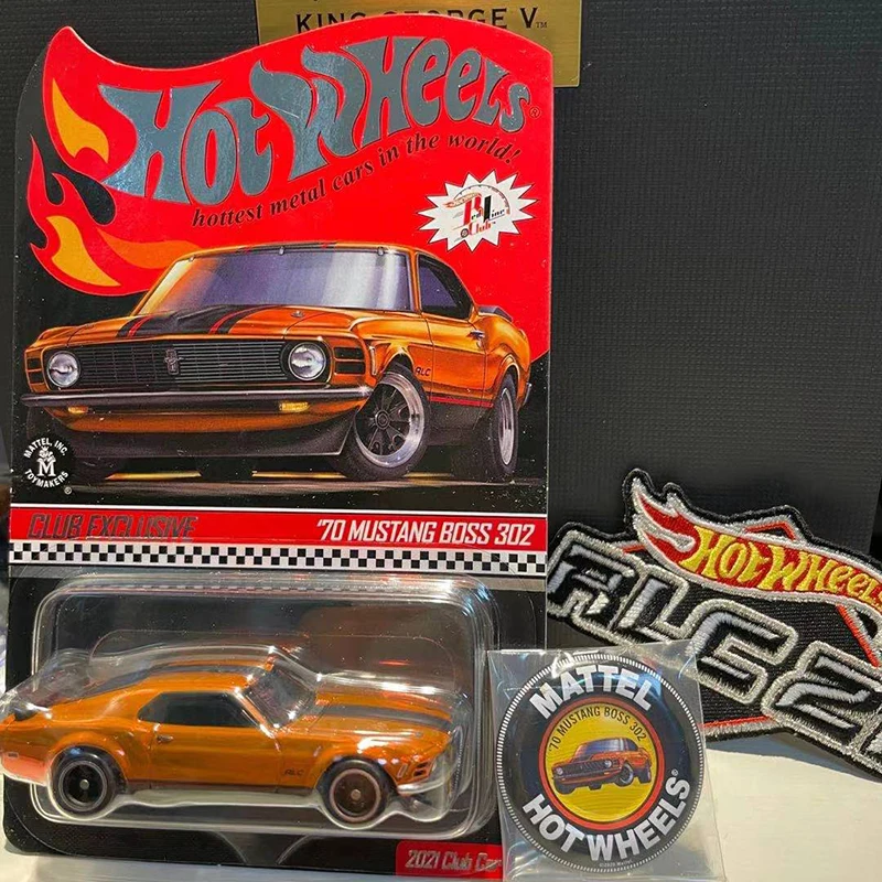 

Hot Wheels RLC 70 MUSTANG BOSS 302 Club Exclusive Limited Edition 1/64 Die-cast Model Cars