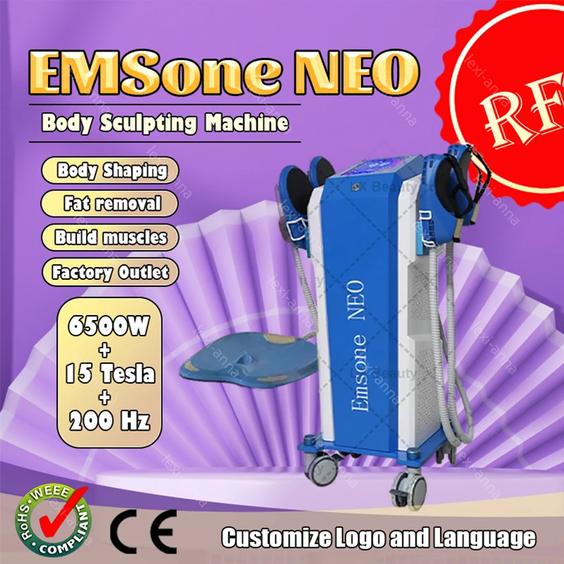 Newest EMSONE NEO 15Tesla High Intensity Electric Muscle Stimulator Muscle Sculpt Abdomen Buttocks Shaping Body Slimming Machine