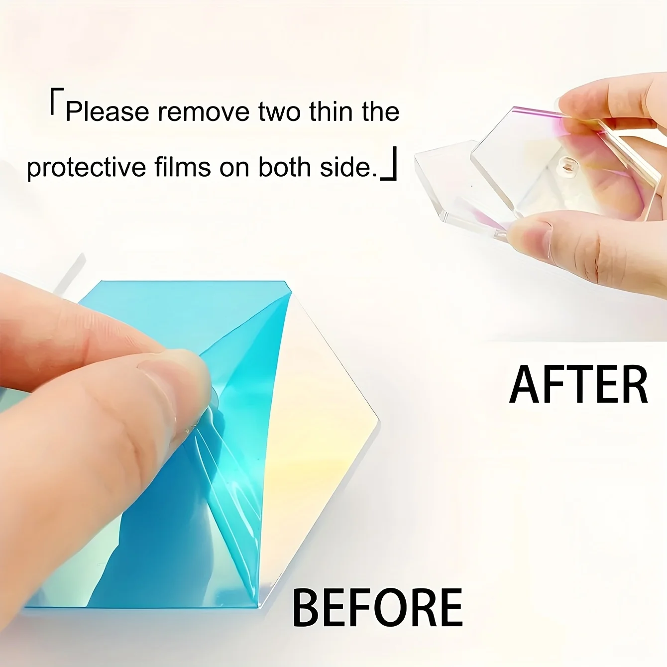 3/5/7-Tier Colorful Display Stand, Acrylic Transparent Showcase Suitable for Jewelry, Cosmetics, Perfumes, Figurines, etc