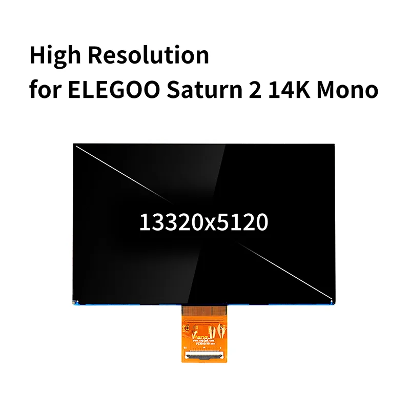 Imagem -02 - Kit de Atualização Lcd Mono para Elegoo Saturn 101 Pol 14k