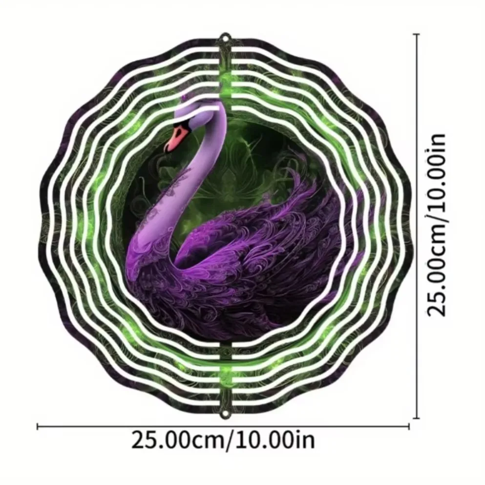 1 قطعة 2D معدن ماندالا الرياح الرنين (الدورية، لا بطارية، نحت الحائط) |   ديكور الحديقة الخارجية |   هدية الهالوين وعيد الميلاد