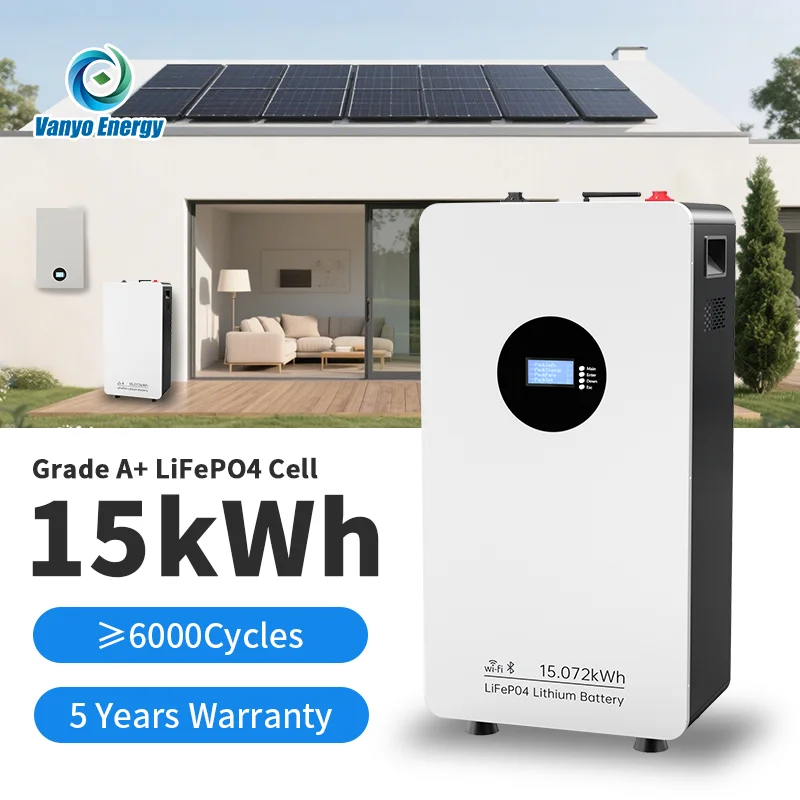 

Vanyo New Grade a 51.2V 314ah Wall Solar System Lifepo4 Energy Powerwall 16kwh Lithium Battery Solar System Home Storage Battery