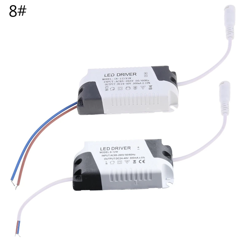 LED Driver High Power LED Lamp Power Supply Transformer Power Converter for LED Strip Light, Under Cabinet