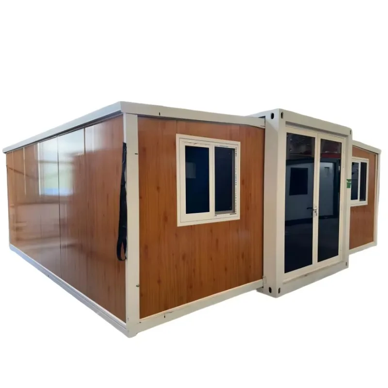 Yugong 20ft Expandable Prefab House 2 Bedroom Foldable Design Quick Installation for Emergency Shelter