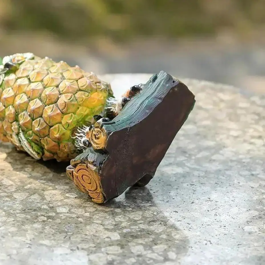 1 Pcs Halloween Decorations Variation Pineapple Owl Garden Home Outdoor Decoration Resin Crafts