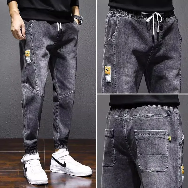

Loose Casual Men's Work Jeans High Street American Sle Spring Autumn Wear Resistant to Dirt Comfortable Soft And Skin-Friendly