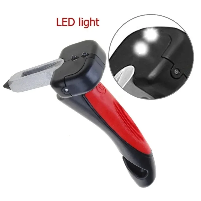 1pc Portable Car Door Assist Handles for Elderly People Multifunctional Seat Belt Cutter Elderly Specific Window Breaker Handles