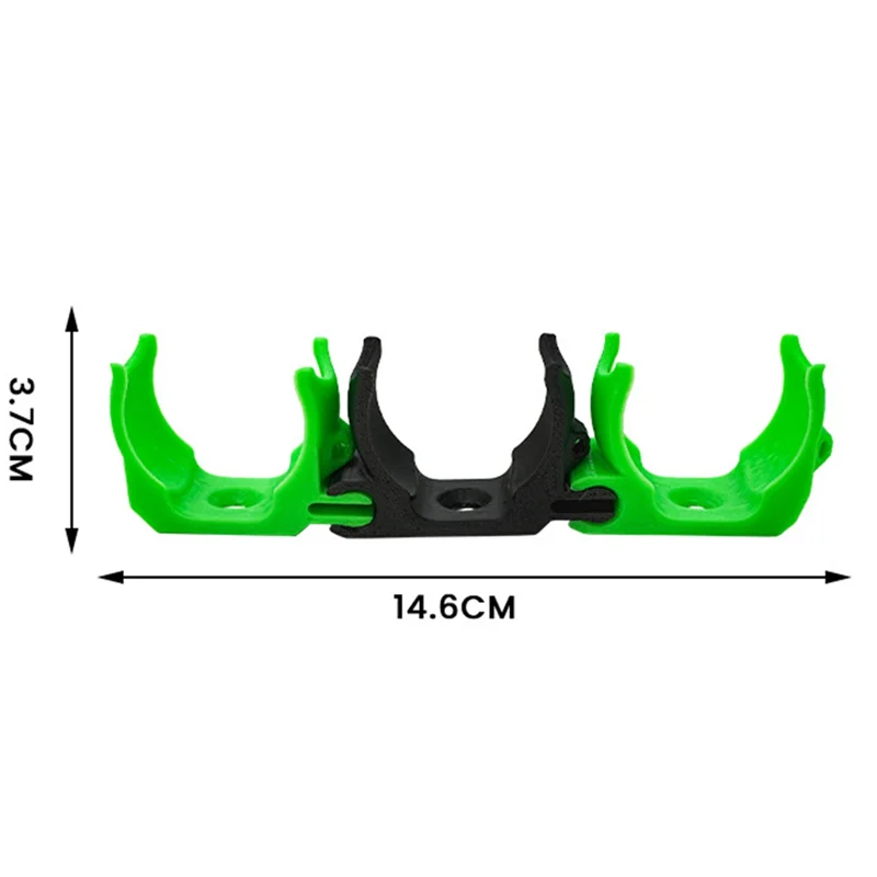 スリーボール ゴルフボール クリップ 滑り止め 分解が簡単 ゴルフボール クランプ 再利用可能なゴルフ ラック ゴルフ アクセサリー-AA85