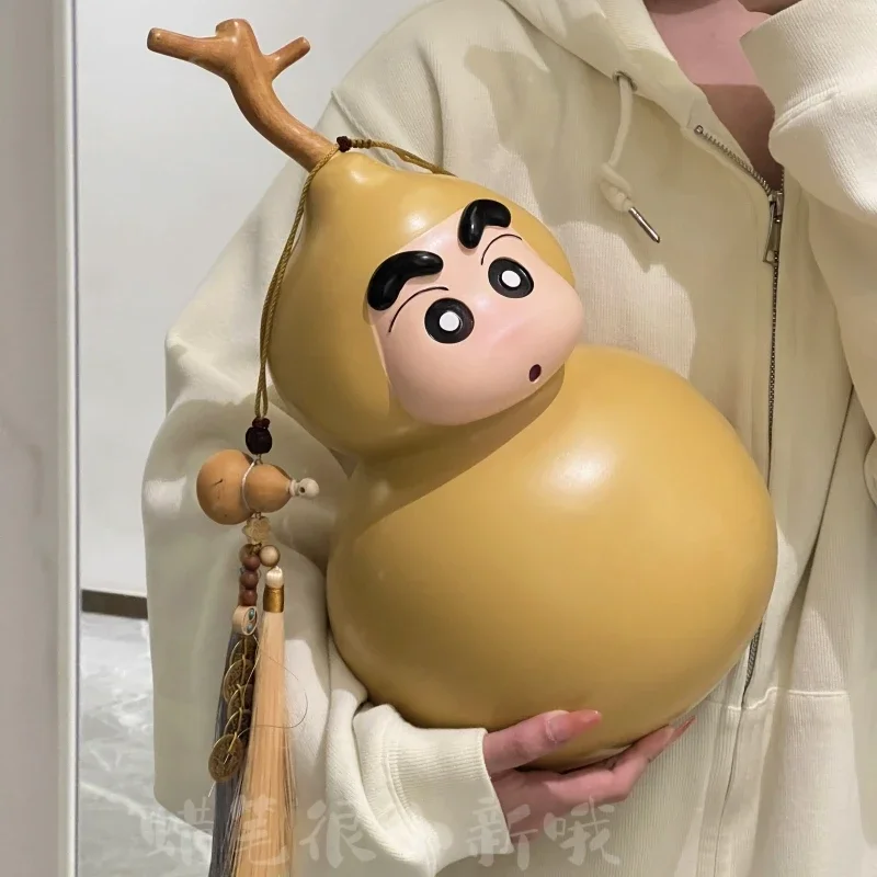 15cm/40cm Crayon Shin-Chan Cartoon Character Gourd Small New Large Gourd Wenplay Fashion Home Decoration Doll Birthday Gift