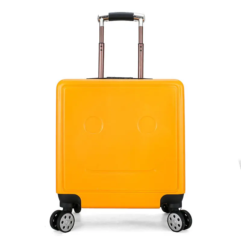 children's-18-inch-cartoon-travel-suitcase-carry-on-luggage-paper-human-password-box-with-lock-polyester