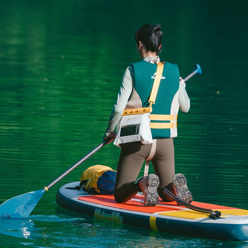 Sac de natation étanche à écran tactile, 2,6 l, sacoche de plein air pour kayak, trekking, dérive, rafting, surf, bateau