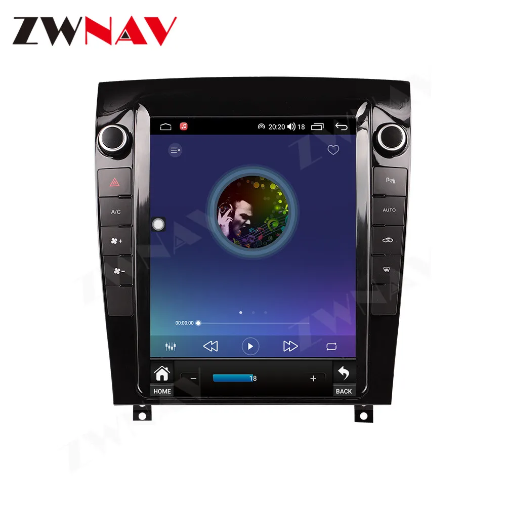 Dla jaguara F-TYPE Radio samochodowe Carplay Android pionowy ekran Automotive 2 Din multimedialne Auto GPS Audio Stereo DSP Autoradio