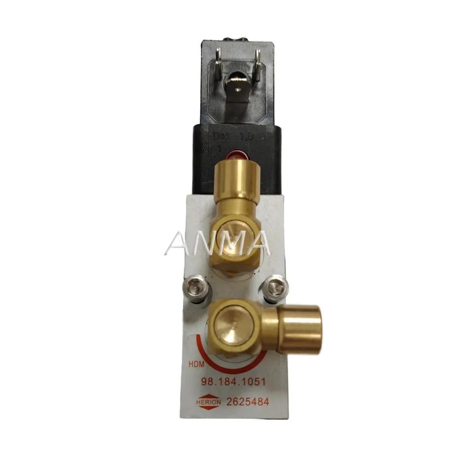 

Хорошее качество 98.184.1051 Электромагнитный клапан с медной головкой 6 мм для печатной машины Heidelberg SM102/CD102
