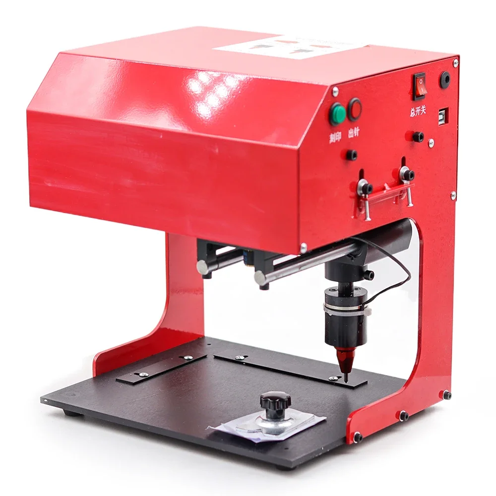 For JMZD-170 Pneumatic Electric Marking Machine 300w Desktop Car Identification Plate Metal Parts Engraving Machine