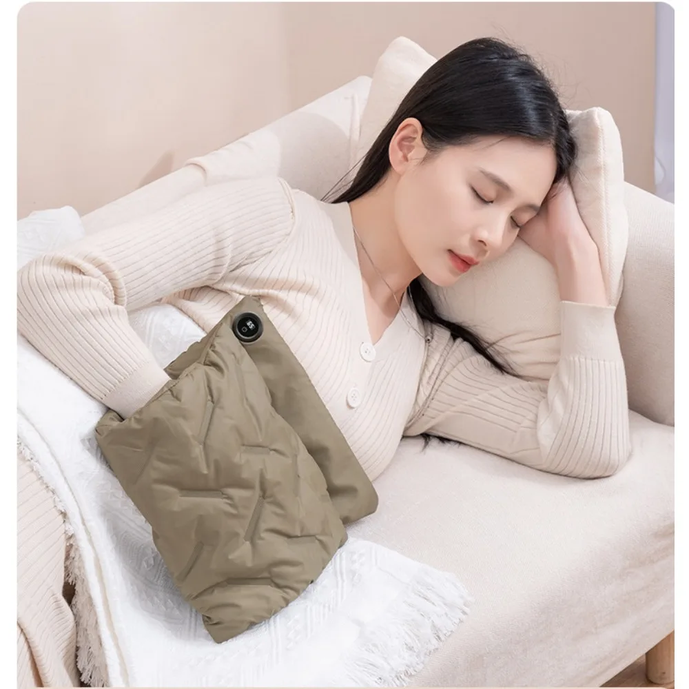 Feather Hand Warmer Bag Rechargeable Explosion-proof No Hot Water Bag Graphene Knee Warmer Fever Hand Warmer