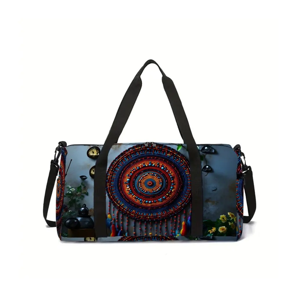 

Dream Catcher Wind Chime 2D Flat Cartoon School Travel Bag Large Capacity Luggage Bag Best Gift for Boys Girls Fashion Style