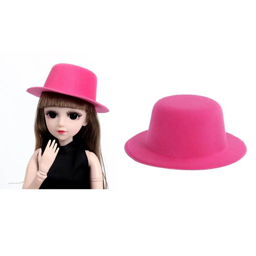 Black Cloth Top Hat 1 3 Scale Doll Outfit for 60cm Action Figure Cosplay Supplies