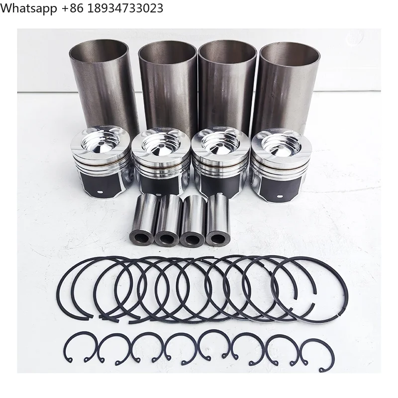 for Great Wall Gw4d20 Cylinder Liner Kit for Great Wall Wingle 6 7 Gw4d20d 4d20 Piston Ring and Piston Set Gw4d20 Sleeve Liner