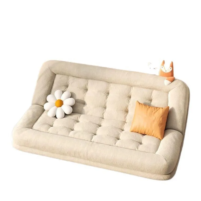 

Lazy sofa reclining sleeping tatami double bedroom Internet celebrity large folding