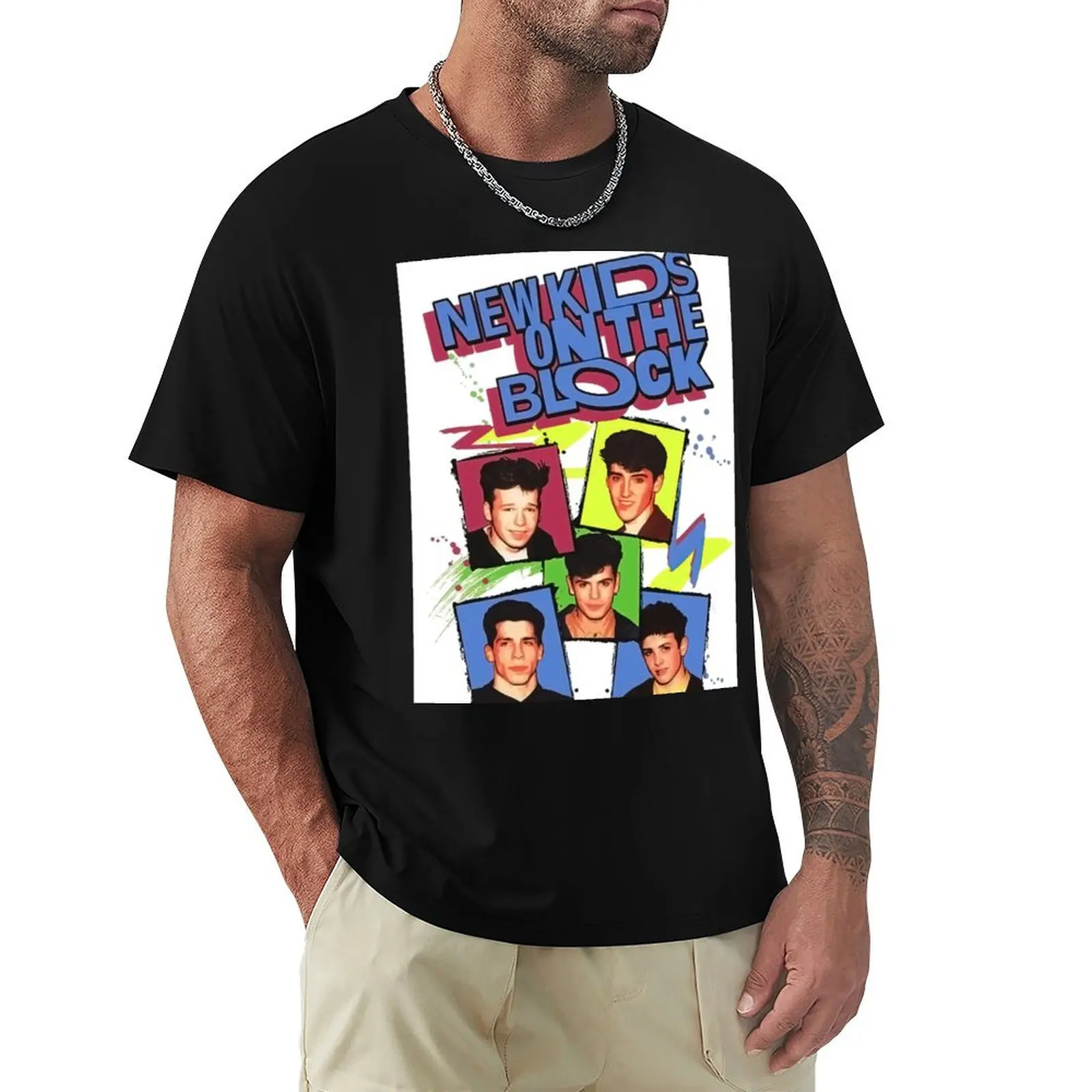 Kids Collage Classic T-Shirt Work Basic Short Sleeve Top