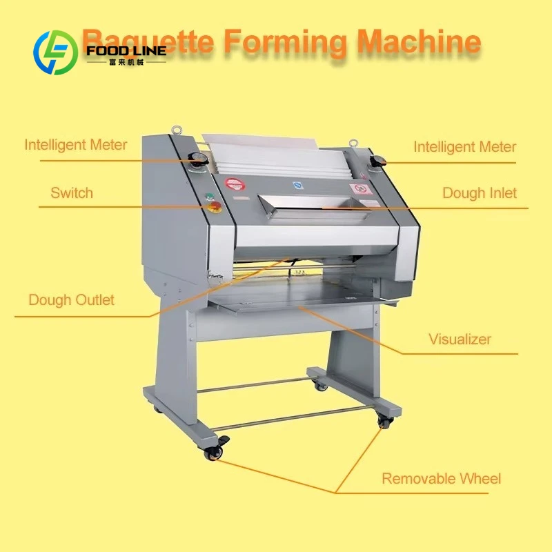Customized Faconneuse a Baguettes a Pain Baking Equipment/Efficient Fully Automatic Baguette Forming Machine